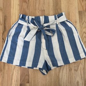 Striped shorts